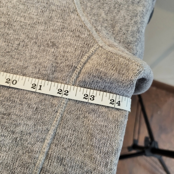 Eddie‎ Bauer Heather Grey 1/4 Zip Pull Over Sweatshirt Men's Size XL - Picture 5 of 5